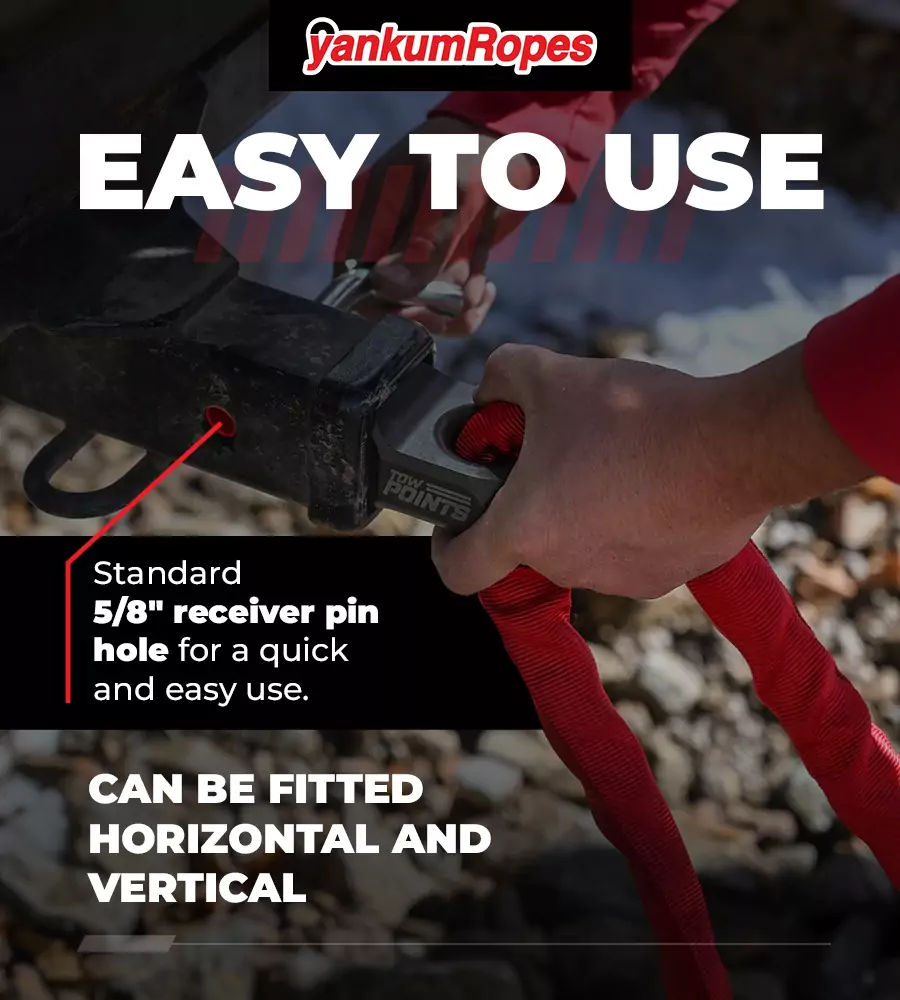 2 1/2" Hitch Receiver Recovery Point - Image 5