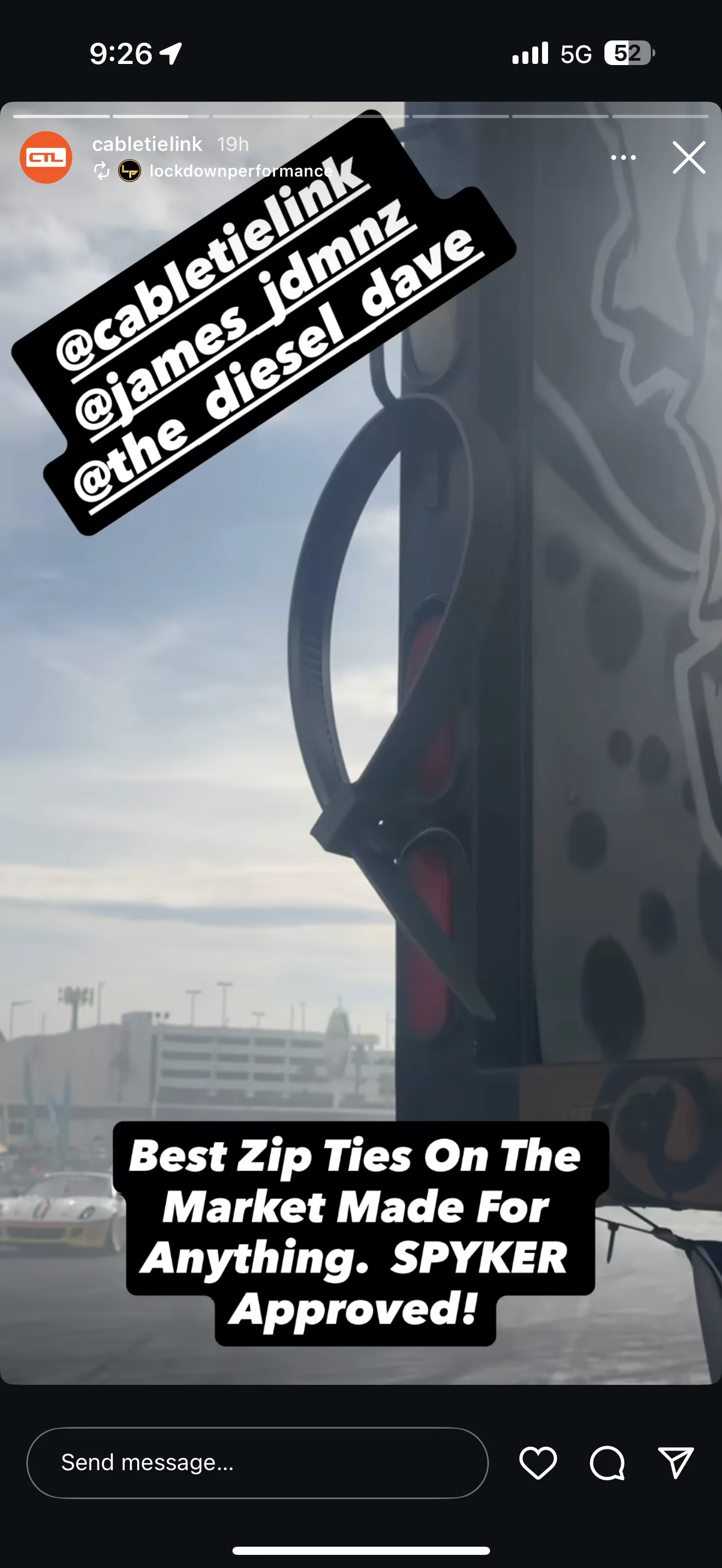 47" HD CABLE TIE - Worlds Largest & Strongest Cable Tie - Image 9