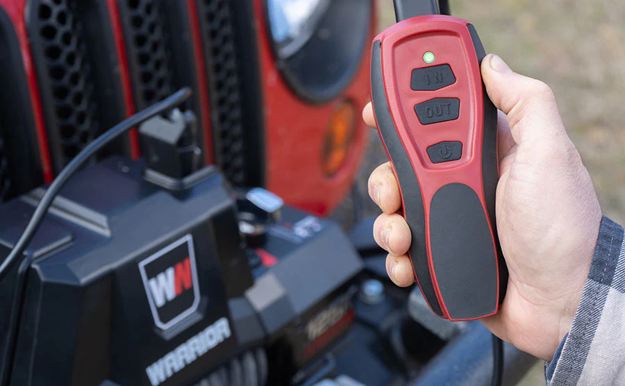 Gladiator F-Type 10,000lb 12v Electric Winch - Synthetic Rope - Image 9