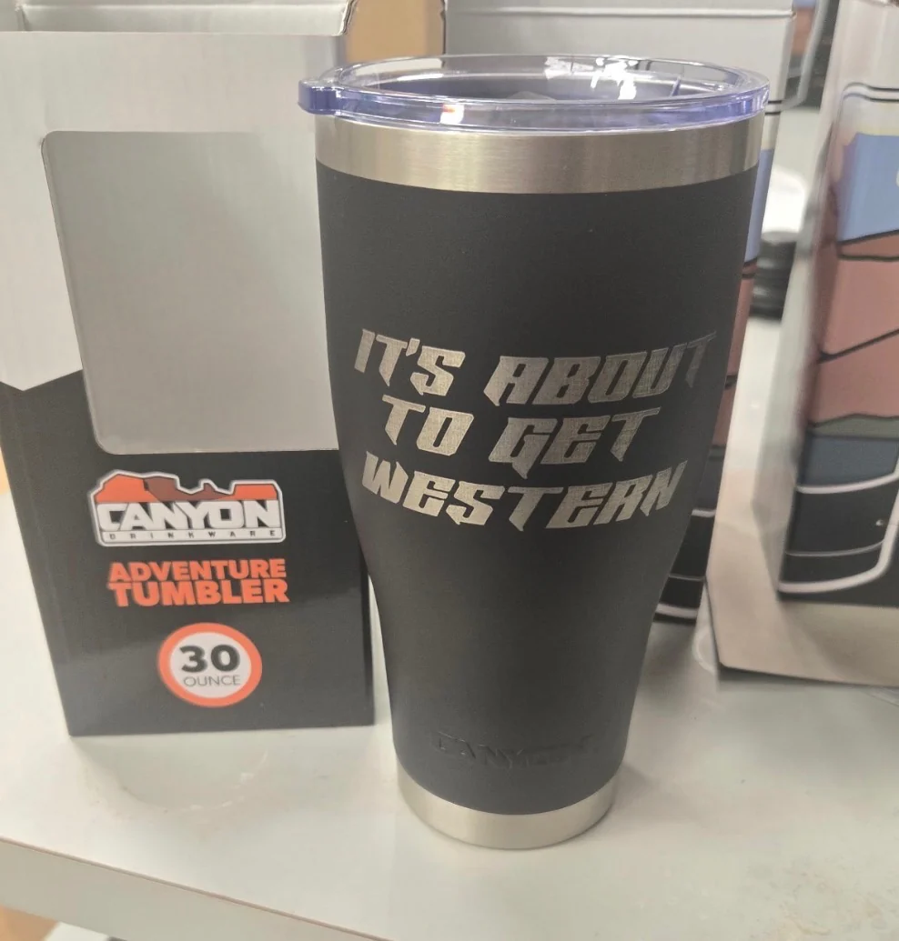 It’s About To Get Western 30oz Tumbler - Image 7