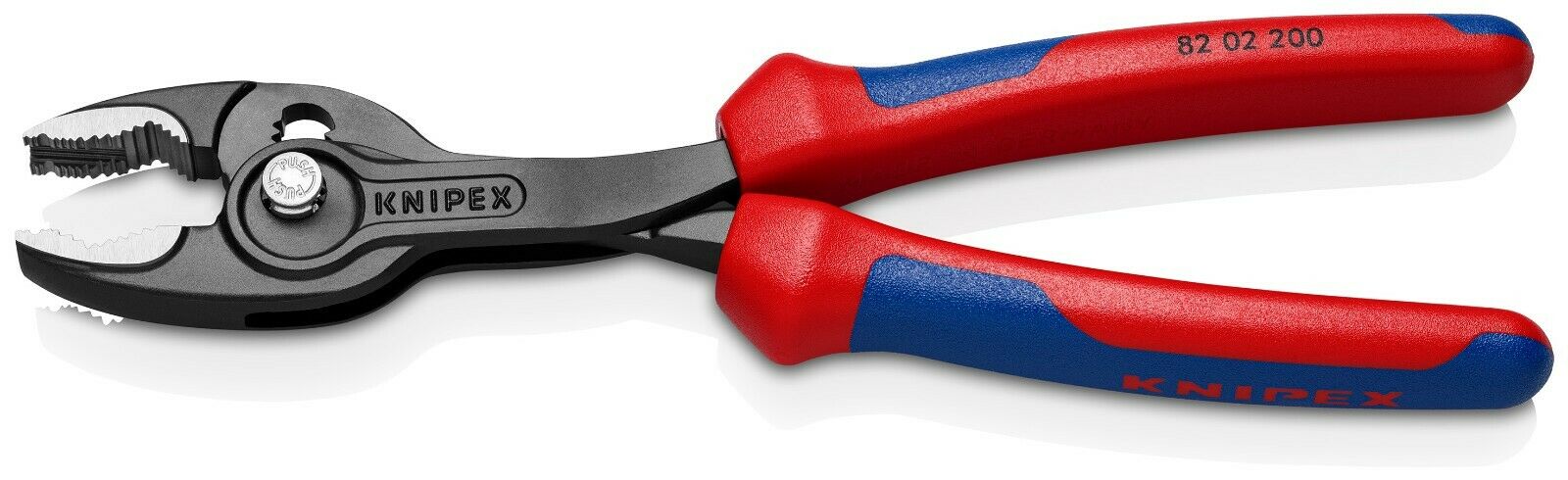 Knipex TwinGrip Slip Joint Pliers 8" - Image 3