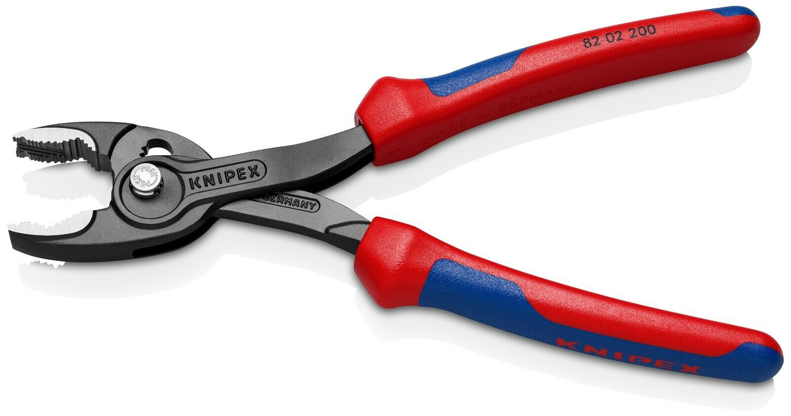 Knipex TwinGrip Slip Joint Pliers 8" - Image 4
