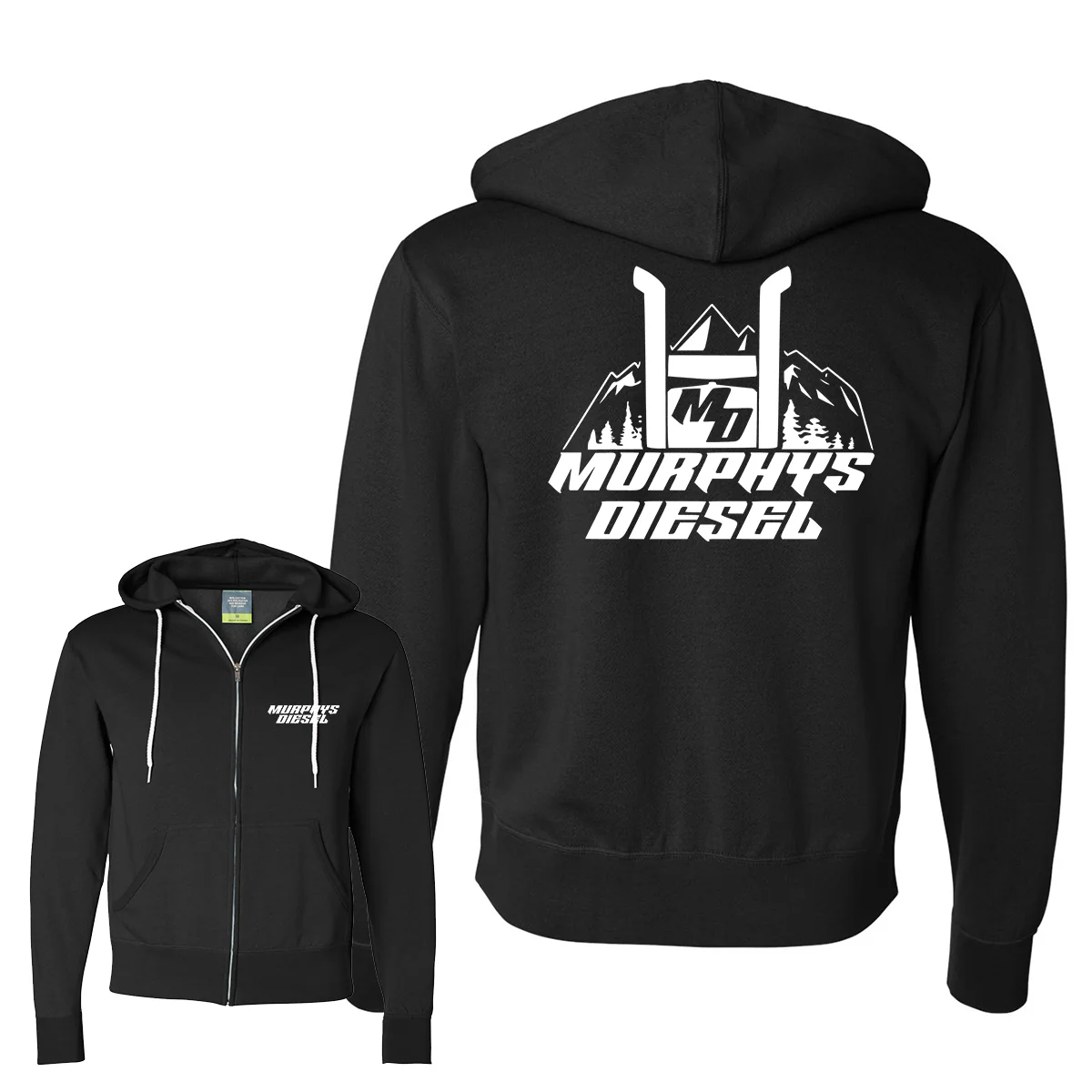 Mountain Logo Zip Up Jacket - Image 3